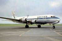 Photo: United Airlines, Douglas DC-6, N37583