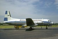 Photo: Aerolineas Argentinas, Hawker Siddeley HS-748, LV-HHB