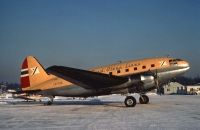 Photo: Fred Olsen Airtransport, Curtiss C-46 Commando, LN-FOR