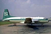 Photo: Skyways of London, Hawker Siddeley HS-748, G-ASPL