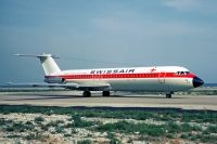 Photo: Swissair, BAC One-Eleven 500, G-AWYS