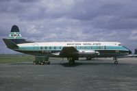 Photo: British Midland Airways, Vickers Viscount 800, G-AZLS
