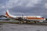 Photo: Air Florida, Lockheed L-188 Electra, N24AF