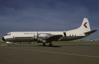 Photo: Pacific Western Airlines, Lockheed L-188 Electra, CF-ZST