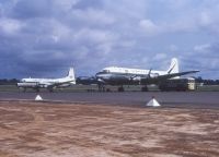 Photo: Trans Gabon, Douglas DC-4