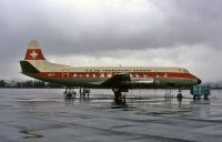 Photo: SATA- SA De Transport Aerien Geneva, Vickers Viscount 800, HB-ILP