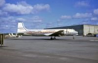 Photo: SAGA-Norsk Flytjeneste, Douglas DC-6, LN-MTU