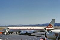 Photo: Western Airlines, Boeing 707-100, N74614