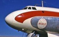 Photo: World Airways, Lockheed Super Constellation, N1880