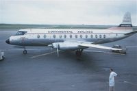 Photo: Continental Airlines, Vickers Viscount 800, N244V