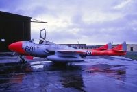 Photo: Royal Navy, De Havilland DH-115 Vampire, XA107