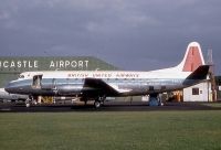 Photo: British United Airways - BUA, Vickers Viscount 800, G-AOXV